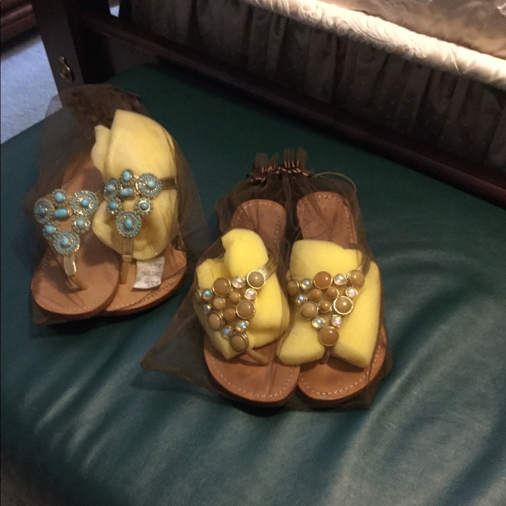 Tommy Bahama sandals size 8. $60 each pair